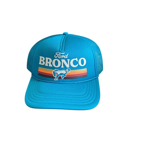 NWT Ford Bronco American Needle Trucker Mesh Snapback Cap Hat - Picture 1 of 5